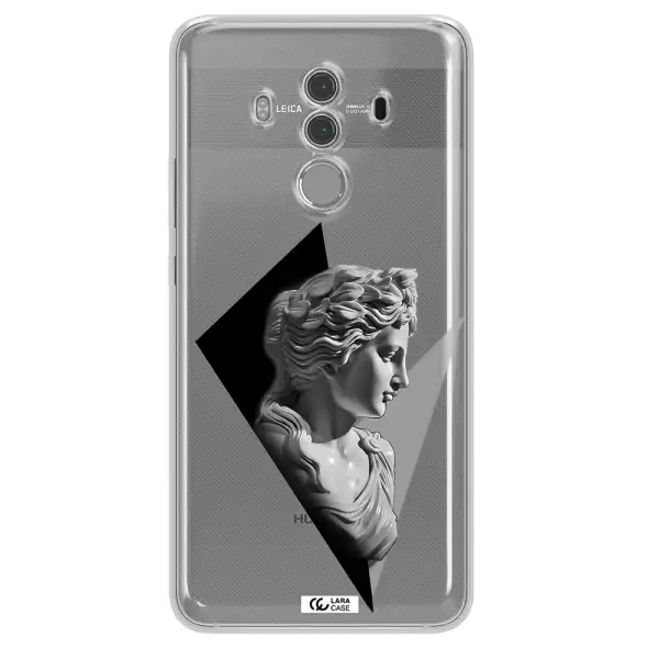 a close-up of a statue Huawei Mate 10 Pro Clear TPU Case