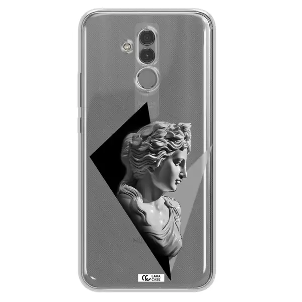 a close-up of a statue Huawei Mate 20 Lite Clear TPU Case