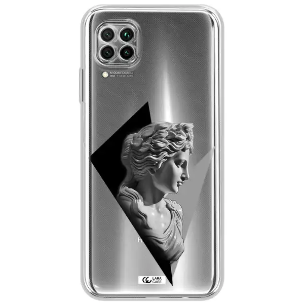 A Close-Up Of A Statue Huawei Nova 7I Clear Tpu Case