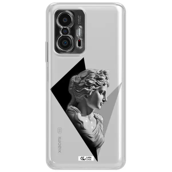 A Close-Up Of A Statue Xiaomi 11T Clear Tpu Case