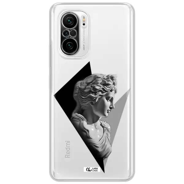 A Close-Up Of A Statue Xiaomi Poco F3 Clear Tpu Case