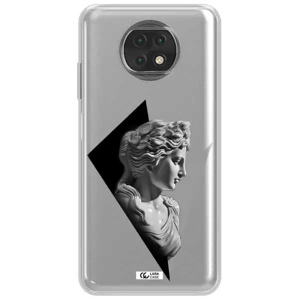 A Close-Up Of A Statue Xiaomi Redmi Note 9T Clear Tpu Case