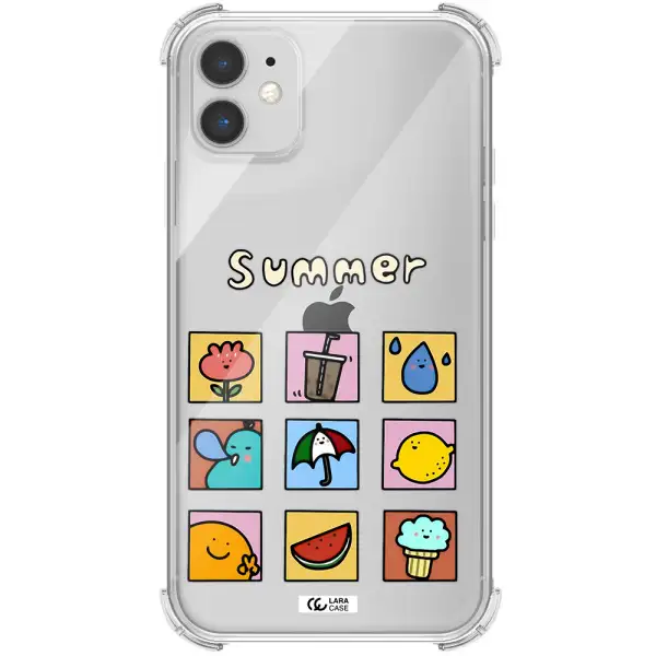 summer vibes Apple iPhone 11 Clear PC Case