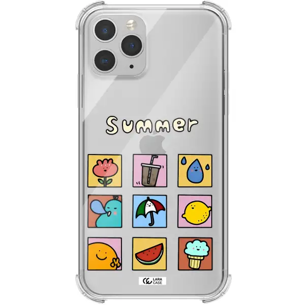 summer vibes Apple iPhone 11 pro Clear PC Case