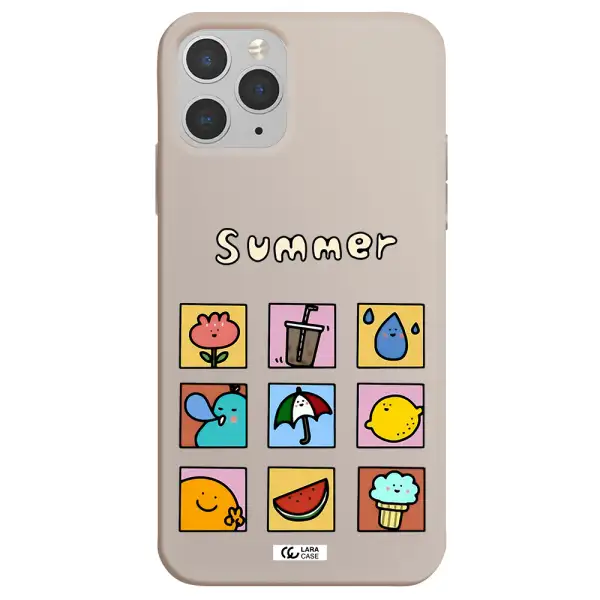 summer vibes Apple iPhone 11 pro Silicone Stone Case