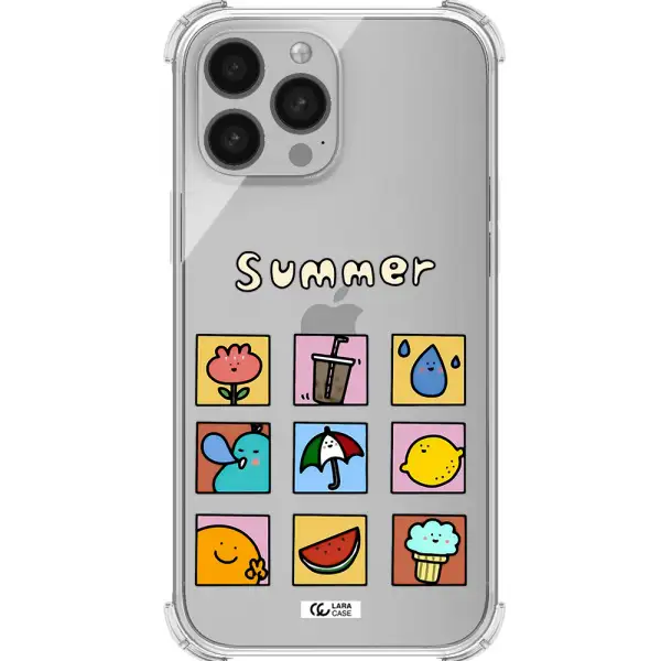 summer vibes Apple iPhone 13 Pro Clear PC Case