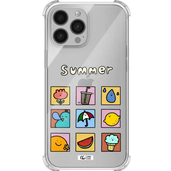 summer vibes Apple iPhone 13 Pro Max Clear PC Case