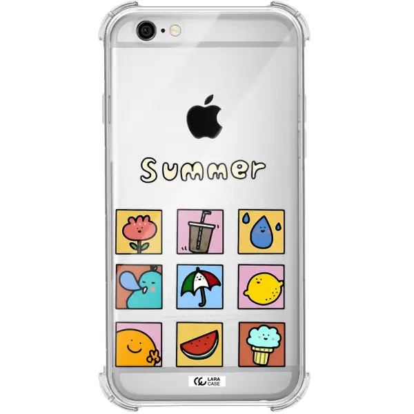 summer vibes Apple iPhone 6 Clear PC Case