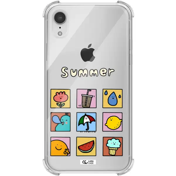summer vibes Apple iPhone XR Clear PC Case