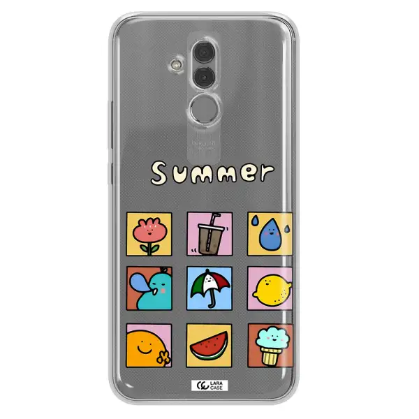 summer vibes Huawei Mate 20 Lite Clear TPU Case