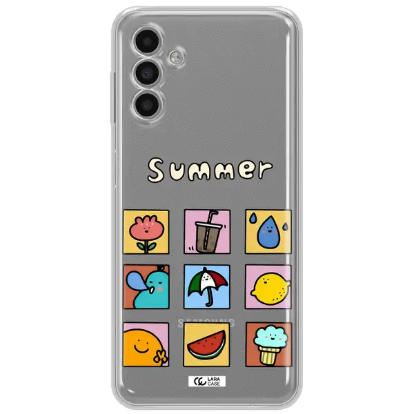 Summer Vibes Samsung A13 5G Clear Tpu Case