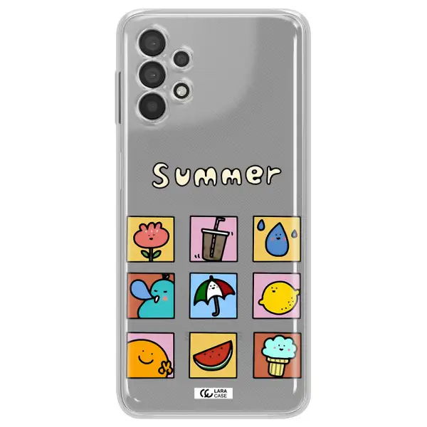Summer Vibes Samsung A32 4G Clear Tpu Case