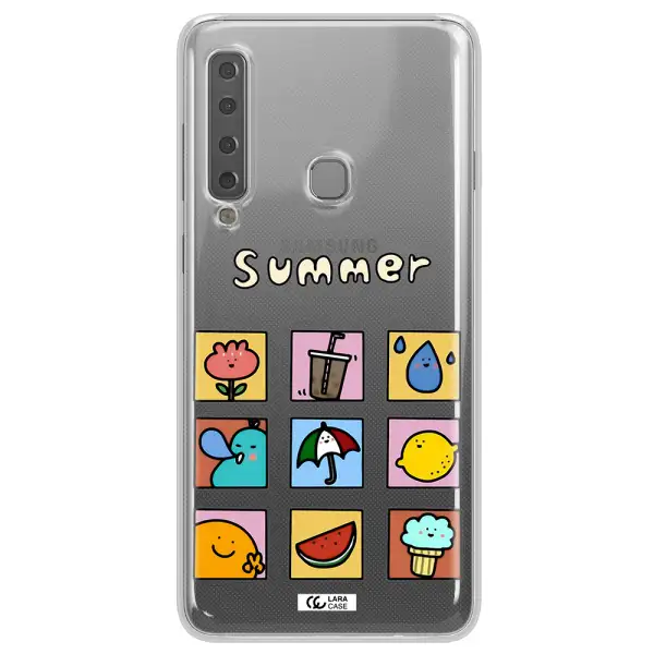 summer vibes Samsung A9 2018 Clear TPU Case