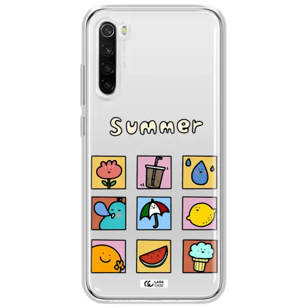 Summer Vibes Xiaomi Redmi Note 8T Clear Tpu Case