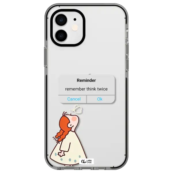 a screenshot of a phone Apple iPhone 11 impact black border Case