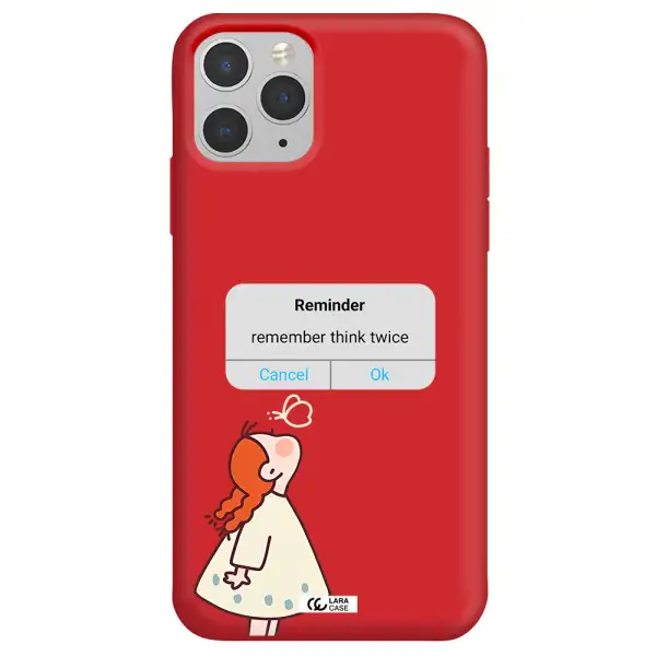 a screenshot of a phone Apple iPhone 11 pro Silicone Imperial Red Case
