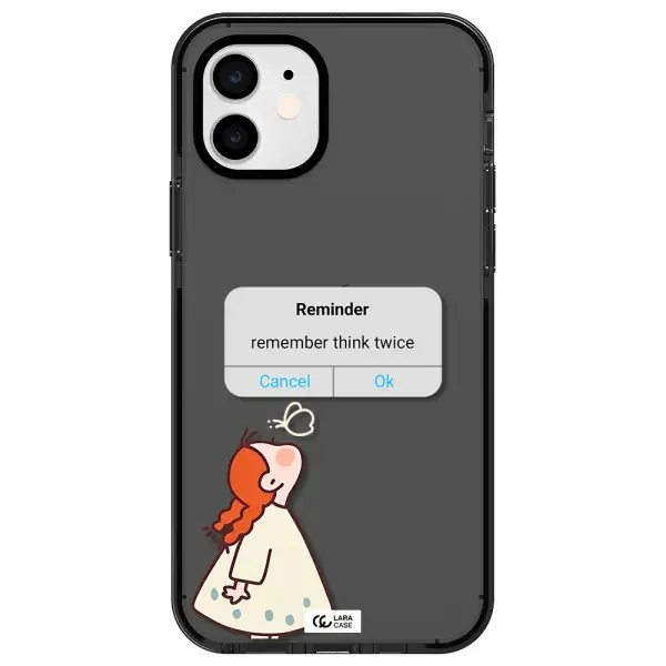 a screenshot of a phone Apple iPhone 12 impact Smoke Black Case