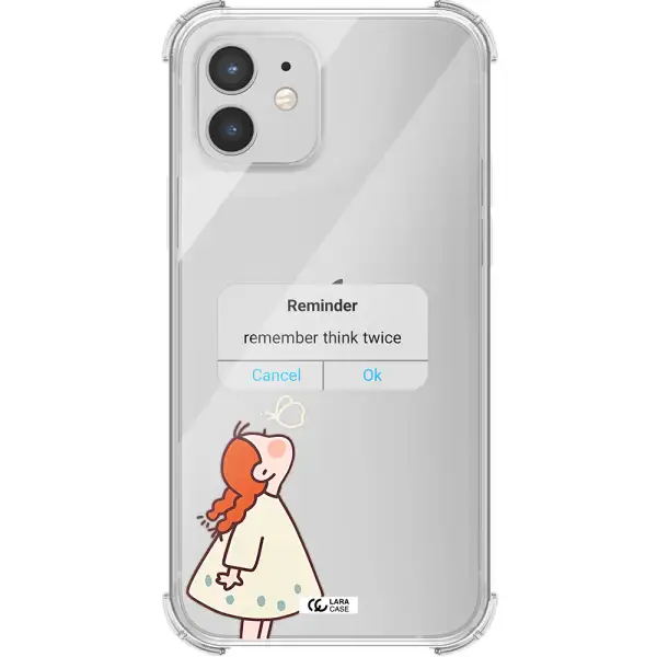 a screenshot of a phone Apple iPhone 12 mini Clear PC Case