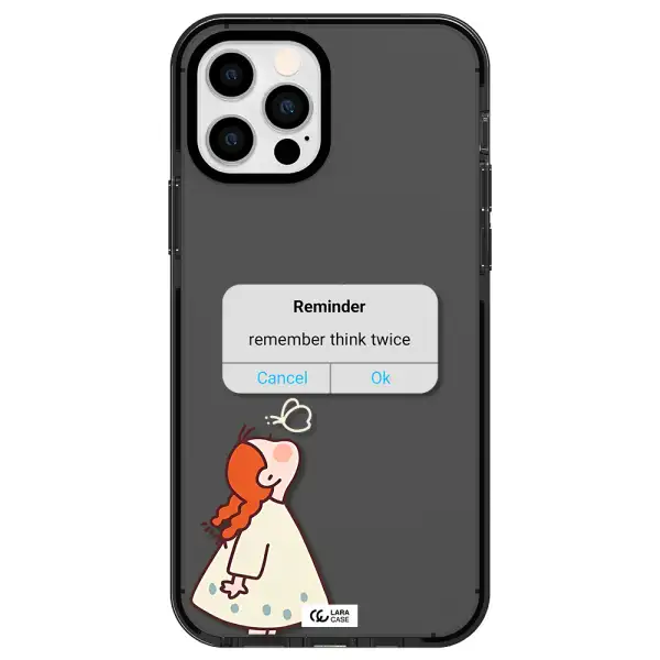 a screenshot of a phone Apple iPhone 12 pro impact Smoke Black Case