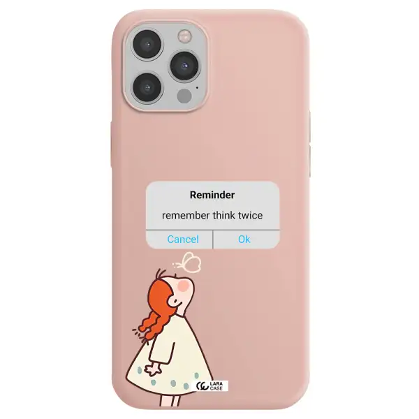 a screenshot of a phone Apple iPhone 12 pro max Silicone pastel pink Case