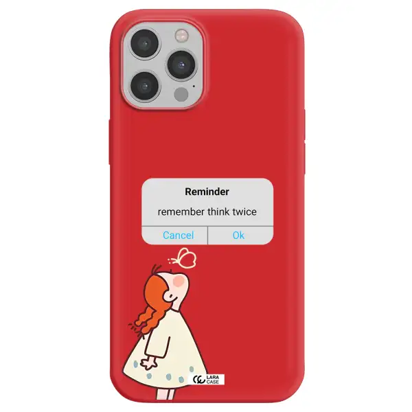 a screenshot of a phone Apple iPhone 12 pro Silicone Imperial Red Case