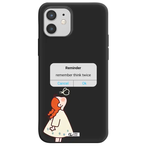 a screenshot of a phone Apple iPhone 12 Silicone black Case