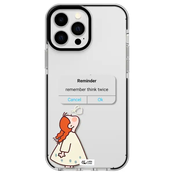 a screenshot of a phone Apple iPhone 13 Pro Max impact black border Case