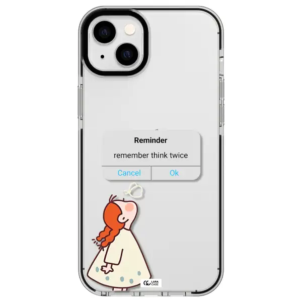 a screenshot of a phone Apple iPhone 14 plus impact black border Case