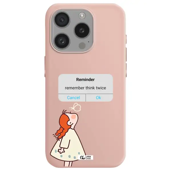 A Screenshot Of A Phone Apple Iphone 15 Pro Silicone Pastel Pink Case