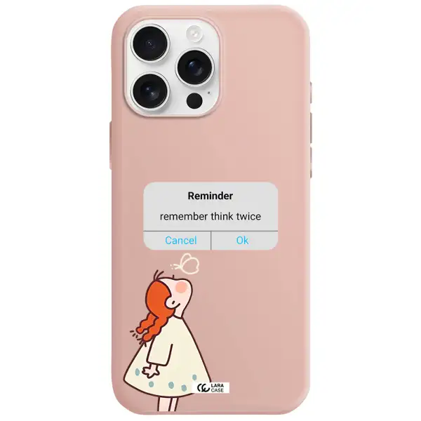 A Screenshot Of A Phone Apple Iphone 16 Pro Max Silicone Pastel Pink Case