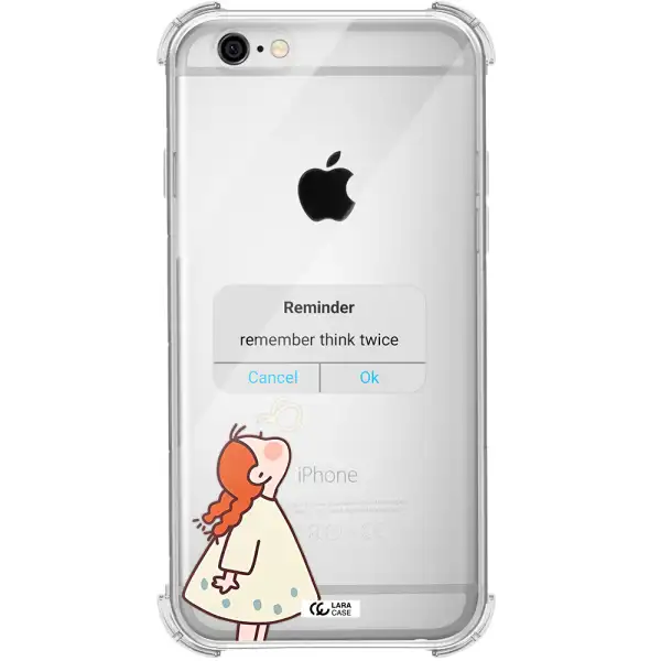 a screenshot of a phone Apple iPhone 6 Clear PC Case