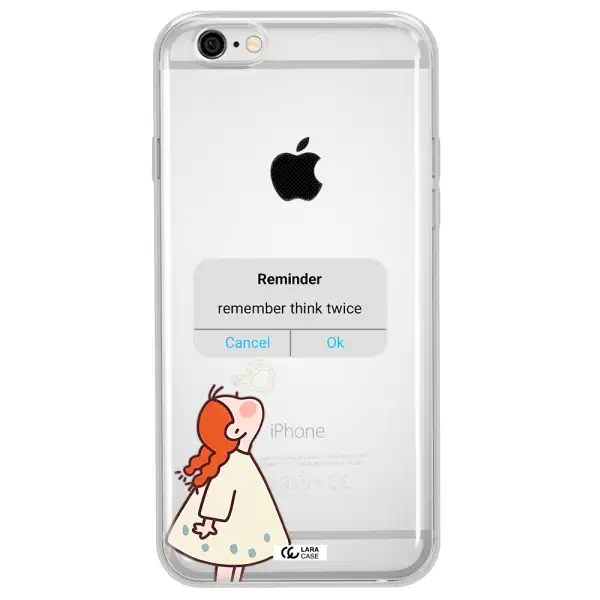 A Screenshot Of A Phone Apple Iphone 6 Clear Tpu Case