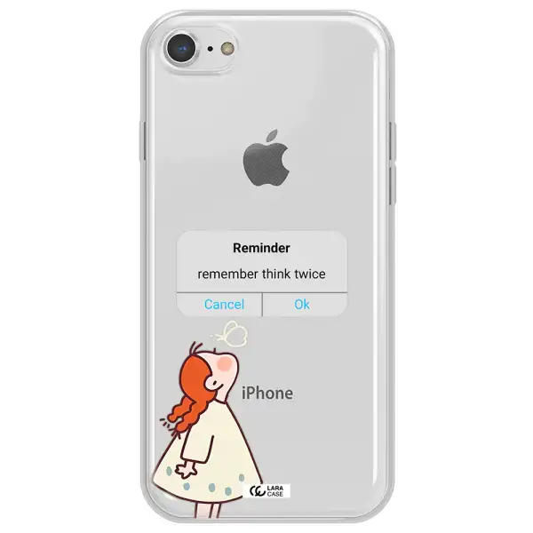 A Screenshot Of A Phone Apple Iphone 7 Clear Tpu Case