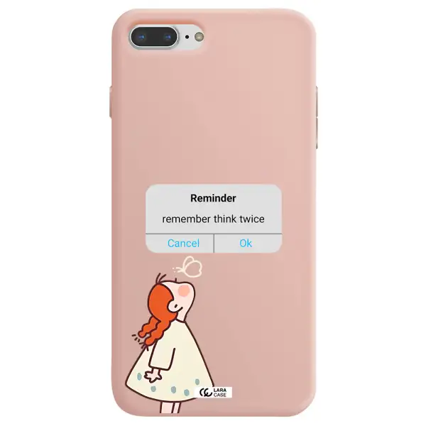 a screenshot of a phone Apple iPhone 7 plus Silicone pastel pink Case