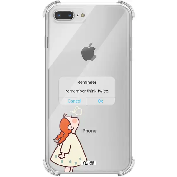 a screenshot of a phone Apple iPhone 8 plus Clear PC Case
