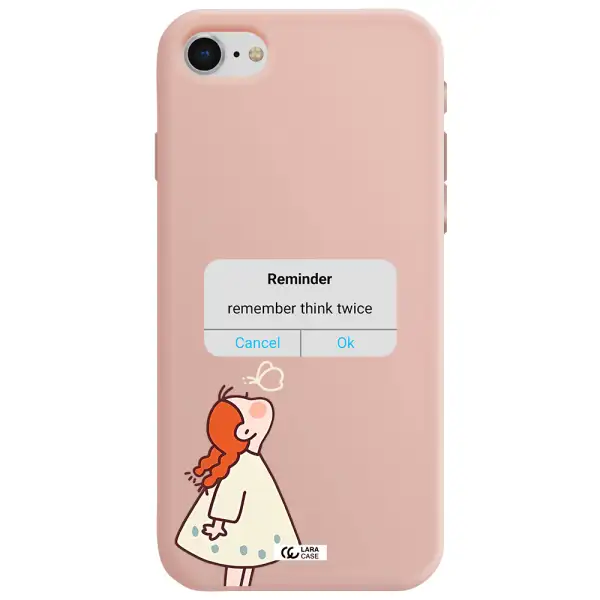 a screenshot of a phone Apple iPhone se 2020 Silicone pastel pink Case