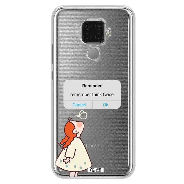 A Screenshot Of A Phone Huawei Mate 30 Lite Clear Tpu Case