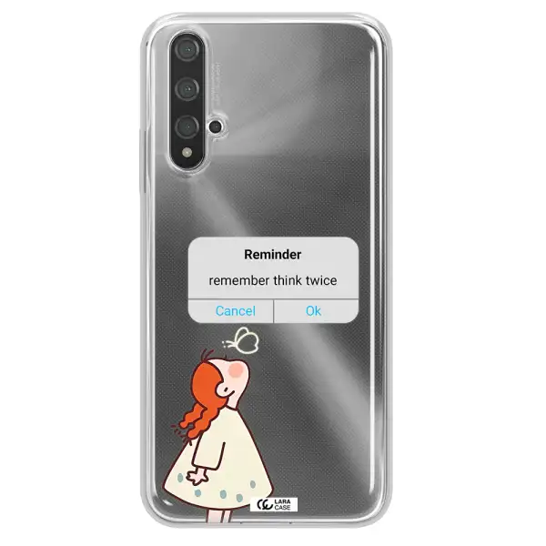 A Screenshot Of A Phone Huawei Nova 5T Clear Tpu Case