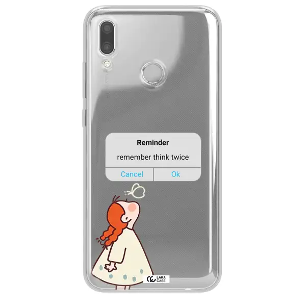 A Screenshot Of A Phone Huawei P Smart 2019 Clear Tpu Case