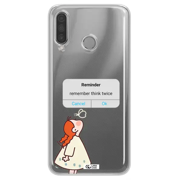 A Screenshot Of A Phone Huawei P30 Lite Clear Tpu Case