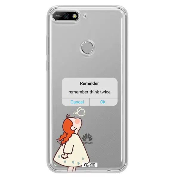 A Screenshot Of A Phone Huawei Y7 2018 Clear Tpu Case