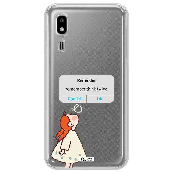 A Screenshot Of A Phone Samsung A2 Core Clear Tpu Case