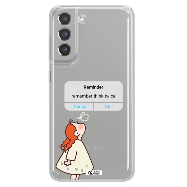 A Screenshot Of A Phone Samsung A21 Fe Clear Tpu Case
