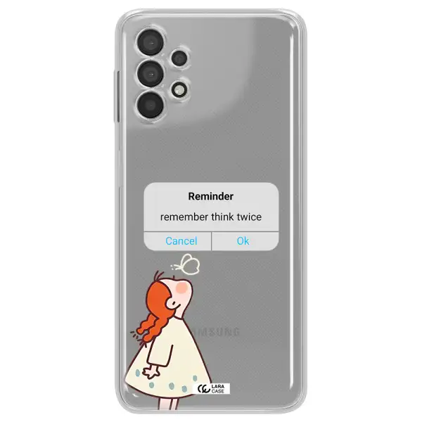 A Screenshot Of A Phone Samsung A32 4G Clear Tpu Case