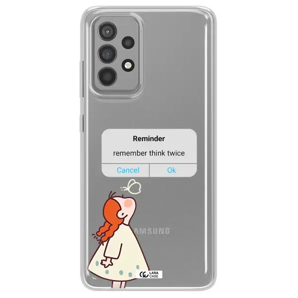 A Screenshot Of A Phone Samsung A52 Clear Tpu Case