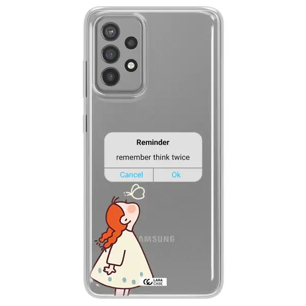 A Screenshot Of A Phone Samsung A72 Clear Tpu Case