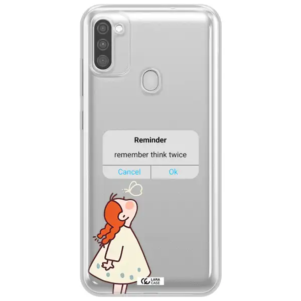 A Screenshot Of A Phone Samsung M11 Clear Tpu Case