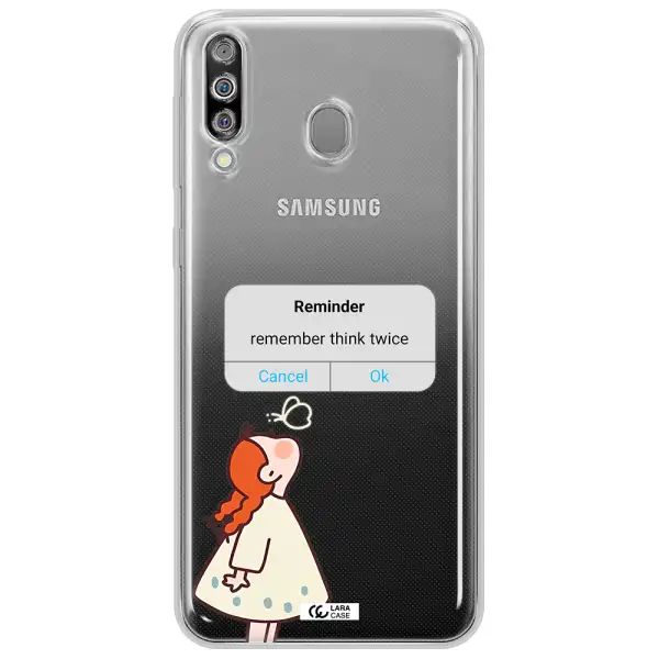A Screenshot Of A Phone Samsung M30 Clear Tpu Case