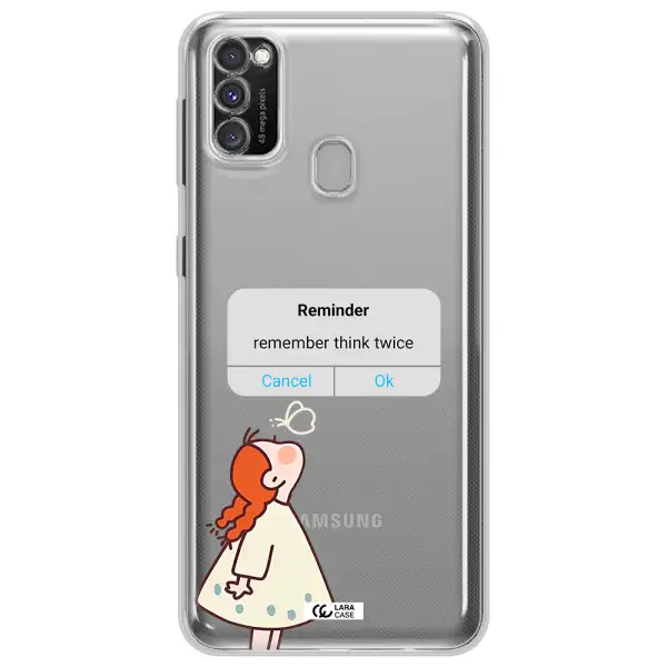 A Screenshot Of A Phone Samsung M30S Clear Tpu Case