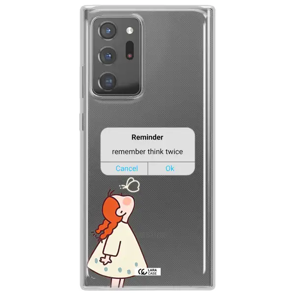 A Screenshot Of A Phone Samsung Note 20 Ultra Clear Tpu Case